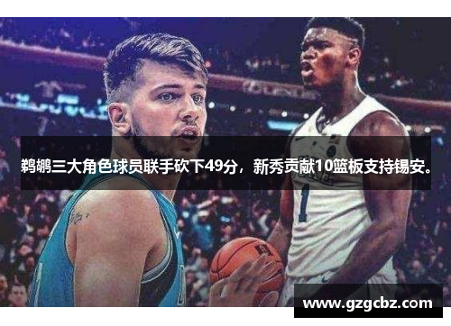 鹈鹕三大角色球员联手砍下49分,新秀贡献10篮板支持锡安。
